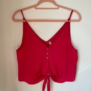 Free people intimates satin crop top